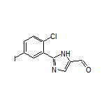 2-(2-Chloro-5-iodophenyl)-1H-imidazole-5-carbaldehyde