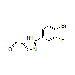 2-(4-Bromo-3-fluorophenyl)-1H-imidazole-5-carbaldehyde