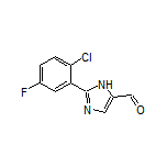 2-(2-Chloro-5-fluorophenyl)-1H-imidazole-5-carbaldehyde