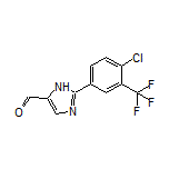 2-[4-Chloro-3-(trifluoromethyl)phenyl]-1H-imidazole-5-carbaldehyde