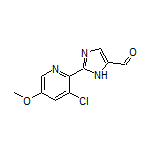 2-(3-Chloro-5-methoxy-2-pyridyl)imidazole-5-carbaldehyde