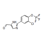 2-[3-Chloro-4-(trifluoromethoxy)phenyl]-1H-imidazole-5-carbaldehyde