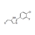 2-(4-Chloro-3-fluorophenyl)-1H-imidazole-5-carbaldehyde