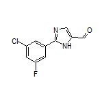 2-(3-Chloro-5-fluorophenyl)-1H-imidazole-5-carbaldehyde