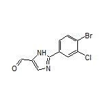 2-(4-Bromo-3-chlorophenyl)-1H-imidazole-5-carbaldehyde