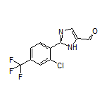 2-[2-Chloro-4-(trifluoromethyl)phenyl]-1H-imidazole-5-carbaldehyde