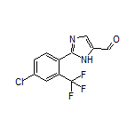 2-[4-Chloro-2-(trifluoromethyl)phenyl]-1H-imidazole-5-carbaldehyde