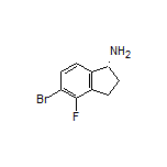 (R)-5-Bromo-4-fluoroindane-1-amine