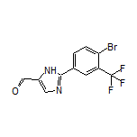 2-[4-Bromo-3-(trifluoromethyl)phenyl]-1H-imidazole-5-carbaldehyde