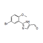 2-(5-Bromo-2-methoxyphenyl)-1H-imidazole-5-carbaldehyde