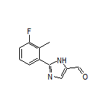 2-(3-Fluoro-2-methylphenyl)-1H-imidazole-5-carbaldehyde