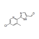 2-(5-Chloro-3-methyl-2-pyridyl)imidazole-5-carbaldehyde