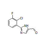 2-(2-Chloro-3-fluorophenyl)-1H-imidazole-5-carbaldehyde