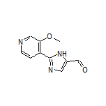 2-(3-Methoxy-4-pyridyl)imidazole-5-carbaldehyde