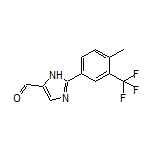 2-[4-Methyl-3-(trifluoromethyl)phenyl]-1H-imidazole-5-carbaldehyde