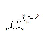 2-(4-Fluoro-2-iodophenyl)-1H-imidazole-5-carbaldehyde