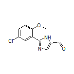 2-(5-Chloro-2-methoxyphenyl)-1H-imidazole-5-carbaldehyde