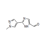 2-(1-Methyl-4-pyrazolyl)imidazole-5-carbaldehyde