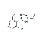 2-(3,5-Dibromo-4-pyridyl)imidazole-5-carbaldehyde