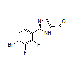 2-(4-Bromo-2,3-difluorophenyl)-1H-imidazole-5-carbaldehyde