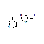 2-(3,5-Difluoro-4-pyridyl)imidazole-5-carbaldehyde