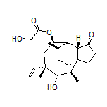 (3aR,4R,5R,7S,8S,9R,9aS,12R)-8-Hydroxy-4,7,9,12-tetramethyl-3-oxo-7-vinyldecahydro-4,9a-propanocyclopenta[8]annulen-5-yl 2-Hydroxyacetate