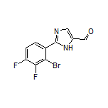 2-(2-Bromo-3,4-difluorophenyl)-1H-imidazole-5-carbaldehyde