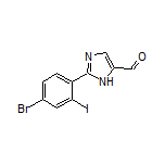 2-(4-Bromo-2-iodophenyl)-1H-imidazole-5-carbaldehyde