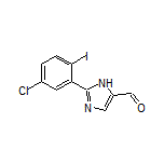 2-(5-Chloro-2-iodophenyl)-1H-imidazole-5-carbaldehyde