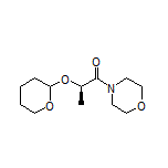 (2R)-1-Morpholino-2-[(tetrahydro-2H-pyran-2-yl)oxy]-1-propanone