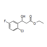 Ethyl 3-(2-Chloro-5-fluorophenyl)-3-hydroxypropanoate