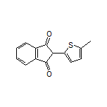 2-(5-Methylthiophen-2-yl)-1H-indene-1,3(2H)-dione