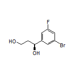 (S)-1-(3-Bromo-5-fluorophenyl)-1,3-propanediol