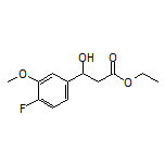 Ethyl 3-(4-Fluoro-3-methoxyphenyl)-3-hydroxypropanoate