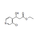 Ethyl 3-(3-Chloro-4-pyridyl)-3-hydroxypropanoate