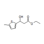 Ethyl 3-Hydroxy-3-(5-methyl-2-thienyl)propanoate