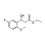 Ethyl 3-(5-Fluoro-2-methoxyphenyl)-3-hydroxypropanoate