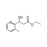 Ethyl 3-Hydroxy-3-(3-methyl-2-pyridyl)propanoate