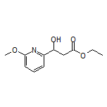 Ethyl 3-Hydroxy-3-(6-methoxy-2-pyridyl)propanoate