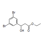 Ethyl 3-(3,5-Dibromophenyl)-3-hydroxypropanoate