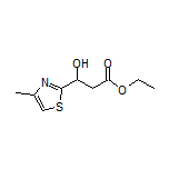 Ethyl 3-Hydroxy-3-(4-methyl-2-thiazolyl)propanoate