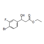 Ethyl 3-(4-Bromo-3-fluorophenyl)-3-hydroxypropanoate