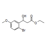 Ethyl 3-(2-Bromo-5-methoxyphenyl)-3-hydroxypropanoate