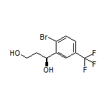 (S)-1-[2-Bromo-5-(trifluoromethyl)phenyl]-1,3-propanediol