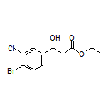 Ethyl 3-(4-Bromo-3-chlorophenyl)-3-hydroxypropanoate