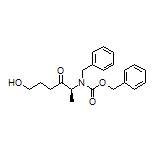 (S)-2-(Benzyl-Cbz-amino)-6-hydroxy-3-hexanone