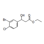 Ethyl 3-(3-Bromo-4-chlorophenyl)-3-hydroxypropanoate