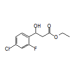 Ethyl 3-(4-Chloro-2-fluorophenyl)-3-hydroxypropanoate