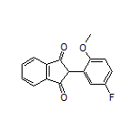 2-(5-Fluoro-2-methoxyphenyl)-1H-indene-1,3(2H)-dione