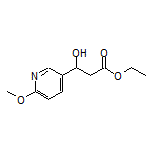 Ethyl 3-Hydroxy-3-(6-methoxy-3-pyridyl)propanoate